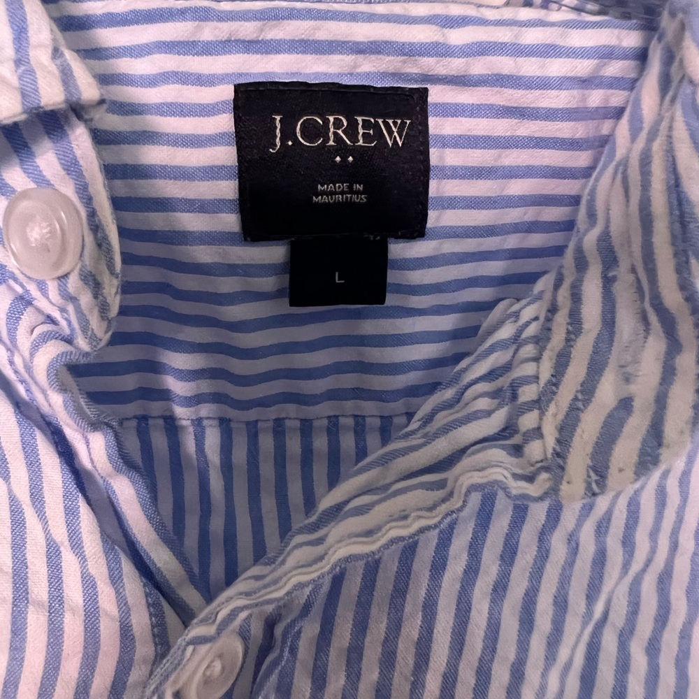 J. Crew Large Button Down Shirt - image 3